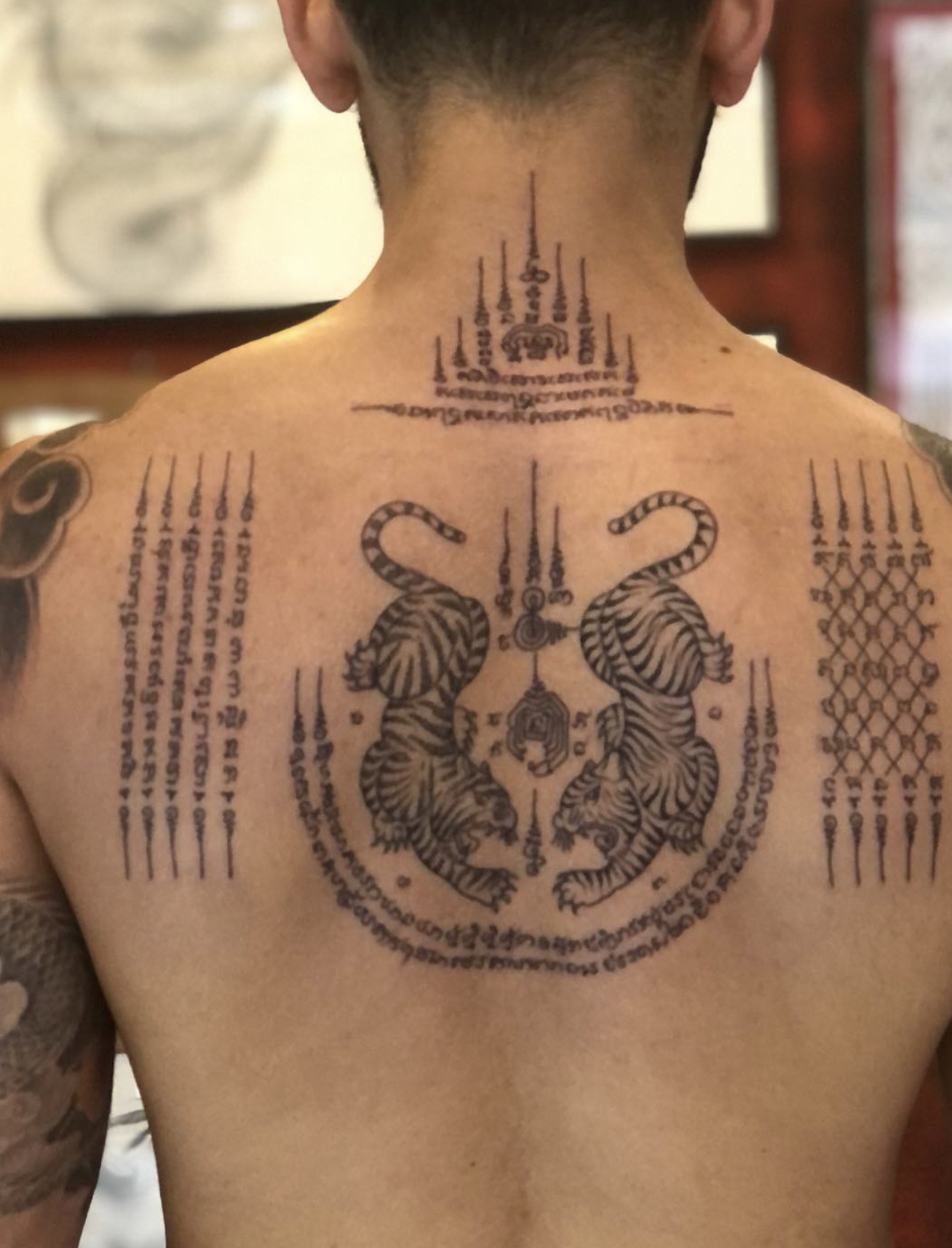 Bamboo Tattoo Example